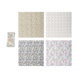 Cotton Printed Napkins with Ditsy Floral Pattern