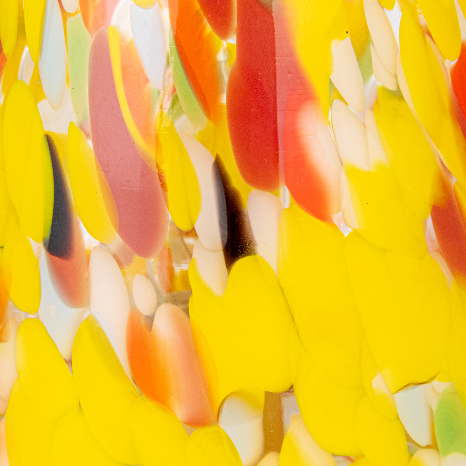 Blown Confetti Glass Table Lamp (Each One Will Vary)